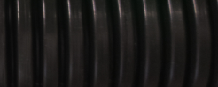 Rura karbowana ciemno szara, peszel PCV 50/43 320N, krążek 25m