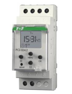 Zegar sterujący astronomiczny jednokanałowy PCZ-524.3 F&F