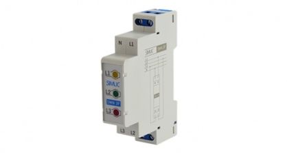 Kontrolka zasilania, wskaźnik napięcia faz, SWN 3F Simet