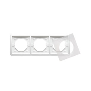 Ramka potrójna hermetryczna IP44,  Simon Basic Standard biała