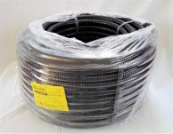 Rura karbowana czarna z pilotem, peszel DX15120R 750N, FI 20/15, krążek 100m - 2