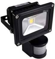 Projektor, naświetlacz LED 10W z czujnikiem ruchu H-PCE-TGD10-3500K barwa biała ciepła