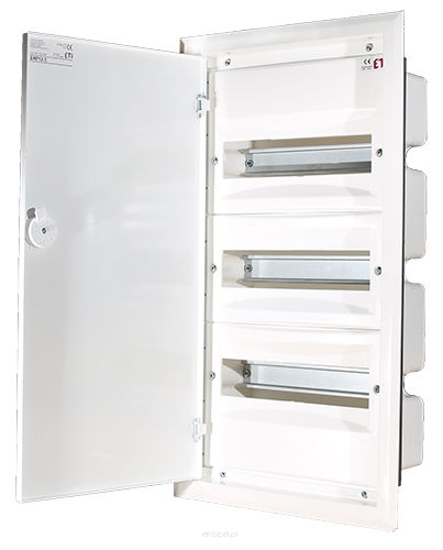 Rozdzielnica podtynkowa ERP-12-3, drzwi metalowe