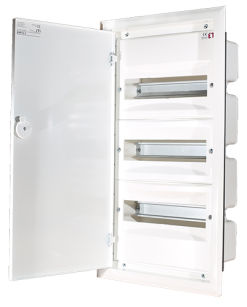 Rozdzielnica podtynkowa ERP-12-3, drzwi metalowe