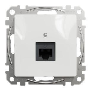 Gniazdka komputerowe RJ45 białe, SDD111451 SEDNA DESIGN