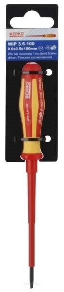 Wkrętak płaski izolowany WIP 3,5-100