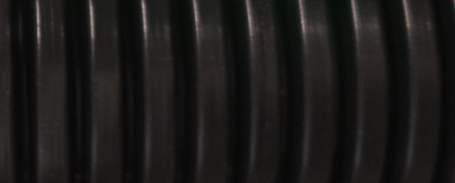 Rura karbowana ciemno szara, peszel PCV 43/36 320N, krążek 25m
