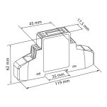 Licznik cyfrowy jednofazowy LS-1F (LCD1-F), Simet - 2