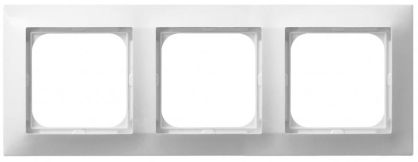 Ramka potrójna Impresja biała R-3Y/00