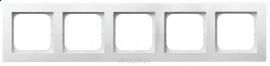 Ramka pięciokrotna, R-5G/00   AS biały
