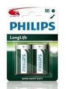 Baterie Longlife C (R 14) Philips blister