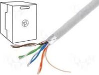 Kabel teleinformatyczny ekranowany FTP drut 4x2x0,5 kat.5E (miedziany), Bitlan 305m - 2