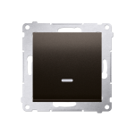 Przycisk zwierny podświetlany DP1L, Simon 54 metalizowany - 3