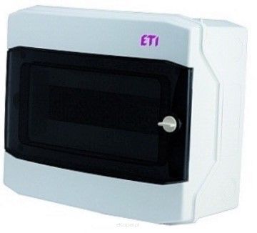 Rozdzielnica natynkowa ECH-12PT hermetyczna IP65, ETI