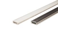 Profil do led, MIKROLED ALU - klosz przezroczysty niski, S=14mm W=7mm L=1000mm - 2