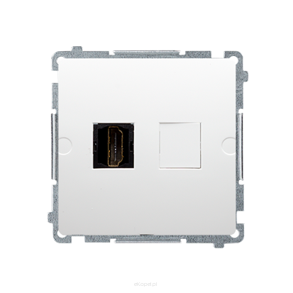 Gniazdo HDMI, Simon Basic białe