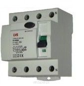 WYŁĄCZNIK RÓŻNICOWO-PRĄDOWY 4P 63A 30mA TYP-AC, LVS