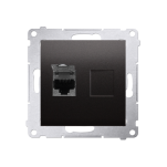 Gniazdo komputerowe RJ45 kat.6 D61, Simon 54 metalizowane - 4