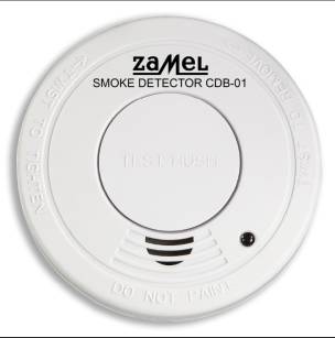 Czujnik bateryjny dymu CDB-01  9V DC