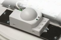 Oprawa CAMEA RCR 75W z czujnikiem ruchu, biała, klosz mleczny, Lena - 2