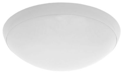 Oprawa CAMEA RCR 75W z czujnikiem ruchu, biała, klosz mleczny, Lena