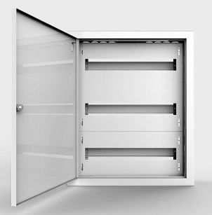 Rozdzielnica podtynkowa 60MOD IP30 blacha stalowa, RBP-60M