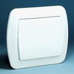 Wyłącznik pojedynczy, Akord biały - 2