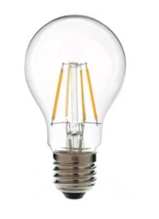 Żarówka filamentowa LED, E27, 4W, barwa biała ciepła