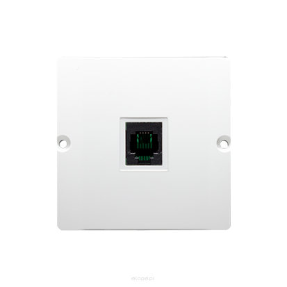 Gniazdo telefoniczne uniwersalne BMTU, Simon Basic białe
