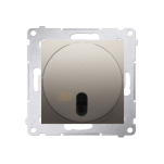 Ściemniacz zdalnie sterowany 20-500W DS13T, Simon 54 metalizowany - 2