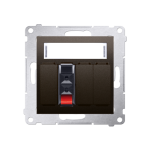 Gniazdo głośnikowe pojedyncze DGL31, Simon 54 metalizowane - 3