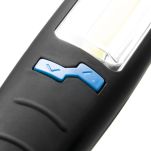 Bateryjna latarka, lampa warsztatowa z panelem LED i magnesem, 120 lm, COBRA FWL0011 - 4