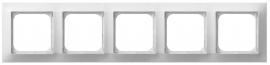 Ramka pięciokrotna Impresja biała R-5Y/00