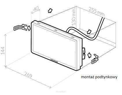 Zestaw do montażu podtynkowego ONTEC S