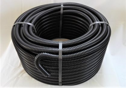 Rura karbowana czarna z pilotem, peszel DX15140R, FI 40/32,3mm, krążek 25m