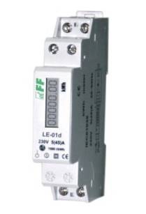 Licznik zużycia energii elektrycznej LE-01D jednofazowy