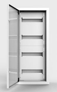 Rozdzielnica podtynkowa 48MOD IP30 blacha stalowa, RBP-48M