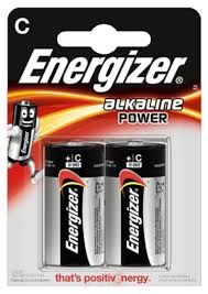 Bateria alkaliczna 1,5V C, LR14/2 Energizer 2 szt